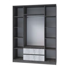 Шкаф 4х створчатый НКМ Милана секция №22 в Тавде - tavda.mebel24.online | фото 2