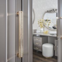 Шкаф 5-ти ств с зеркалами Мокко (серый камень) в Тавде - tavda.mebel24.online | фото 3