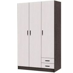 Шкаф распашной Эконом (Венге/Дуб Белфорд) в Тавде - tavda.mebel24.online | фото