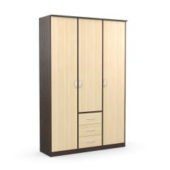 Шкаф комбинированный Дуэт Люкс без зеркала в Тавде - tavda.mebel24.online | фото