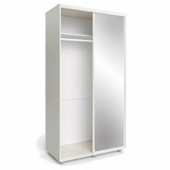 Шкаф-купе "Удачный" угловой ОУ-У 12-6-1 (белый) в Тавде - tavda.mebel24.online | фото