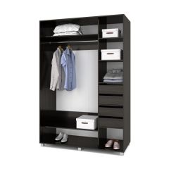 РОЛАНД Шкаф-купе с зеркалами Венге (600*1300) Р633 в Тавде - tavda.mebel24.online | фото 4