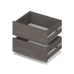 РОЛАНД Шкаф-купе с зеркалом Анкор темный (450*1400) Р442 в Тавде - tavda.mebel24.online | фото 4
