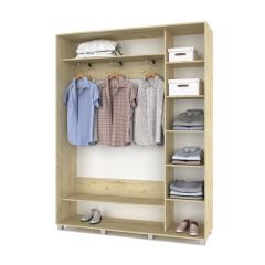 РОЛАНД Шкаф-купе с зеркалом Ирландский дуб (450*1700) Р472 в Тавде - tavda.mebel24.online | фото 2