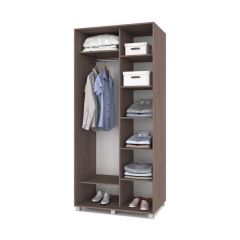 РОЛАНД Шкаф-купе с зеркалом Шимо темный (600*1000) Р602 в Тавде - tavda.mebel24.online | фото 2
