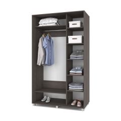 РОЛАНД Шкаф-купе зеркалом Анкор темный (600*1500) Р652 в Тавде - tavda.mebel24.online | фото 2