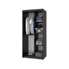 ТОМАС Шкаф-купе с зеркалом Венге/Млечный дуб Т22 в Тавде - tavda.mebel24.online | фото 2