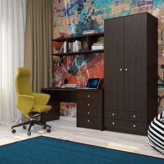 Шкаф Нина (М6) Венге в Тавде - tavda.mebel24.online | фото