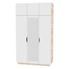 Шкаф с зеркалом "Аврора (H21_M)" в Тавде - tavda.mebel24.online | фото