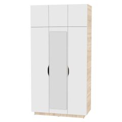 Шкаф с зеркалом "Аврора (H23_M)" в Тавде - tavda.mebel24.online | фото