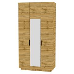 Шкаф с зеркалом "Аврора (H23_M)" в Тавде - tavda.mebel24.online | фото 18