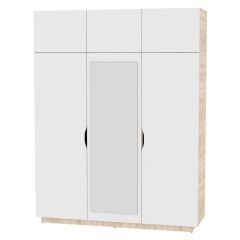 Шкаф с зеркалом "Аврора (H29_M)" в Тавде - tavda.mebel24.online | фото 3