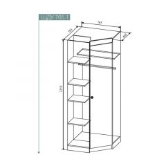 СКАНДИ ШДУ765.1 Шкаф угловой в Тавде - tavda.mebel24.online | фото 2