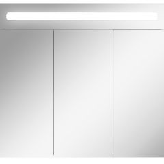 Шкаф-зеркало Аврора 80 с подсветкой LED Домино (DV8009HZ) в Тавде - tavda.mebel24.online | фото 4