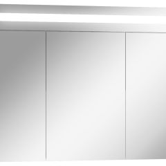 Шкаф-зеркало Аврора 90 с подсветкой LED Домино (DV8011HZ) в Тавде - tavda.mebel24.online | фото 1