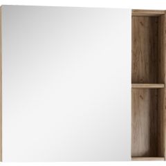 Шкаф-зеркало Craft 80 левый/правый Домино (DCr2204HZ) в Тавде - tavda.mebel24.online | фото