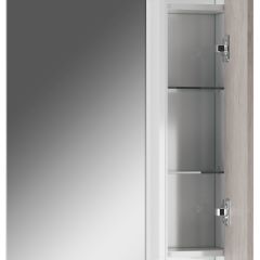Шкаф-зеркало Uno 60 Дуб серый левый/правый Домино (DU1503HZ) в Тавде - tavda.mebel24.online | фото 4