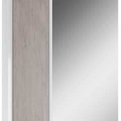 Шкаф-зеркало Uno 60 Дуб серый левый/правый Домино (DU1503HZ) в Тавде - tavda.mebel24.online | фото 2