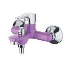 Смеситель для ванны Accoona A6367S фиолетовый в Тавде - tavda.mebel24.online | фото