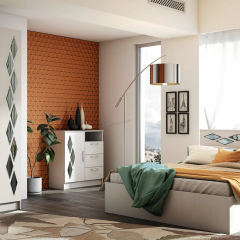 ДИАНА Спальный гарнитур (модульный) в Тавде - tavda.mebel24.online | фото