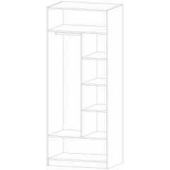 ДИАНА Шкаф 2-х створчатый в Тавде - tavda.mebel24.online | фото 2