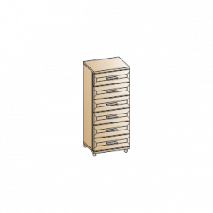Спальня Мелисса композиция 1 (Гикори Джексон светлый) в Тавде - tavda.mebel24.online | фото 2
