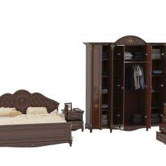 Спальный гарнитур Да Винчи (модульная) в Тавде - tavda.mebel24.online | фото 4