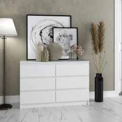 МОРИ Спальный гарнитур (белый) в Тавде - tavda.mebel24.online | фото 8