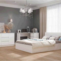 МОРИ Спальный гарнитур (белый) в Тавде - tavda.mebel24.online | фото 19