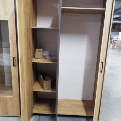 Спальный гарнитур МСП-1 (Модульный) Дуб золотой/Камень темный в Тавде - tavda.mebel24.online | фото 16
