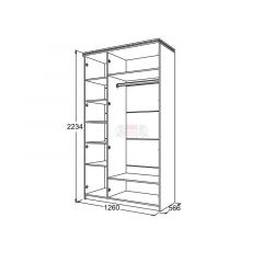 Спальный гарнитур Ольга-13 (модульный) в Тавде - tavda.mebel24.online | фото 29
