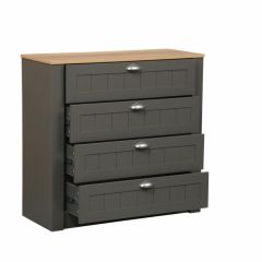 Спальный гарнитур Прованс (модульный) Диамант серый в Тавде - tavda.mebel24.online | фото 8
