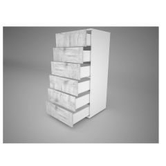 Спальный гарнитур Сорренто EVO (модульный) в Тавде - tavda.mebel24.online | фото 6