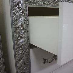 Спальный гарнитур Тиффани Premium черная/серебро в Тавде - tavda.mebel24.online | фото 5