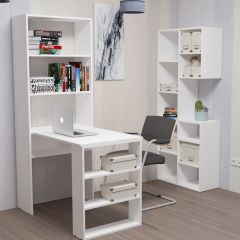 Стеллаж Элемент-1 (белый) в Тавде - tavda.mebel24.online | фото 4