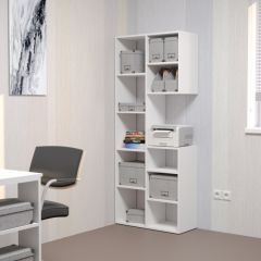 Стеллаж Элемент-2 (белый) в Тавде - tavda.mebel24.online | фото 3