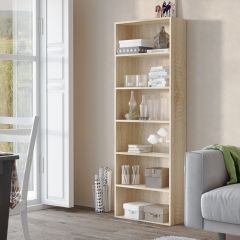 Стеллаж Лофт (Дуб сонома) в Тавде - tavda.mebel24.online | фото
