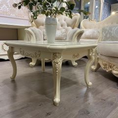 Стол журнальный прямоугольный Мона Лиза (крем) в Тавде - tavda.mebel24.online | фото 5