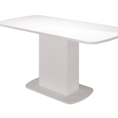 Стол обеденный Соренто 2 раздвижной (Белый) в Тавде - tavda.mebel24.online | фото 1