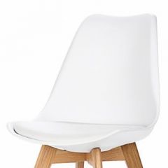 Стул Barneo N-12-2 Sephi PU белый в Тавде - tavda.mebel24.online | фото 2