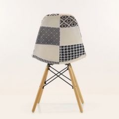 Стул Barneo N-12 Patchwork черно-белый в Тавде - tavda.mebel24.online | фото 3
