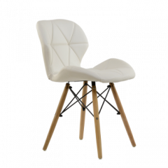 Стул Barneo N-42 Perfecto PU белый в Тавде - tavda.mebel24.online | фото