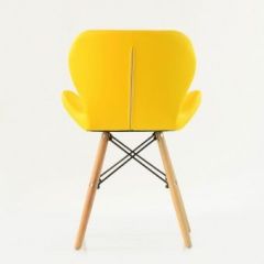 Стул Barneo N-42 Perfecto PU желтый в Тавде - tavda.mebel24.online | фото 3