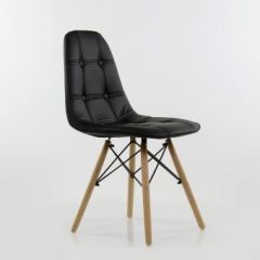 Стул Barneo N-43 Pulsante PU черный в Тавде - tavda.mebel24.online | фото 2