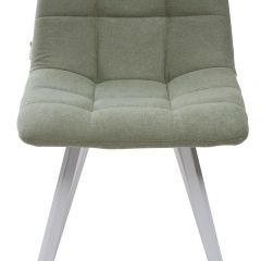 Стул CHILLI SQUARE UF860-11B мятный, ткань/ белый каркас М-City в Тавде - tavda.mebel24.online | фото 3
