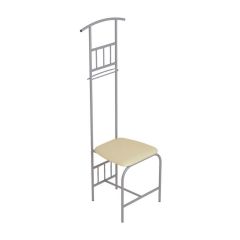 Стул-вешало См13 Экокожа жемчужный в Тавде - tavda.mebel24.online | фото