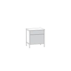 Трувор Тумба прикроватная 13.290 N в Тавде - tavda.mebel24.online | фото 2