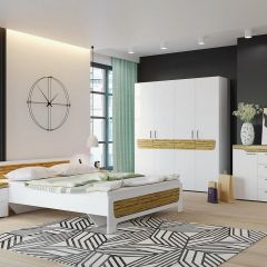Тумба Милана (Белый/Сосна Гранд) в Тавде - tavda.mebel24.online | фото 2