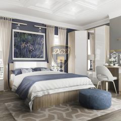 СОФИ СТБ400.1 Тумба прикроватная с 2-мя ящиками в Тавде - tavda.mebel24.online | фото 3