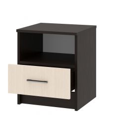 СОФИЯ Тумба прикроватная (венге/дуб белфорт) в Тавде - tavda.mebel24.online | фото 2